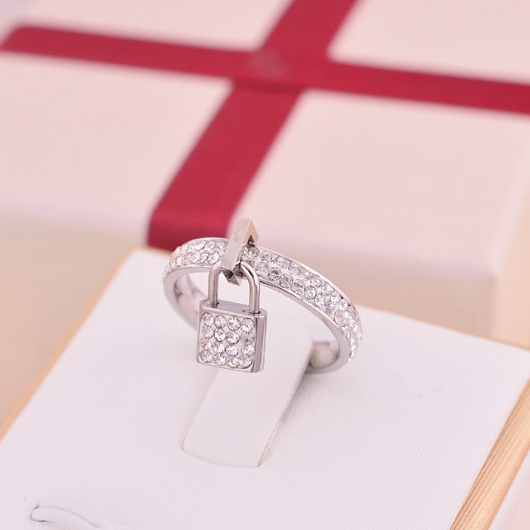 Padlock Ring Jewelry