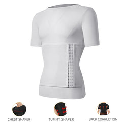 Mens Body Shaper Compression Shirt