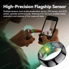 New ECG Monitor Smart Ring, Health Monitoring