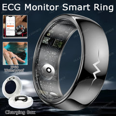 New ECG Monitor Smart Ring, Health Monitoring