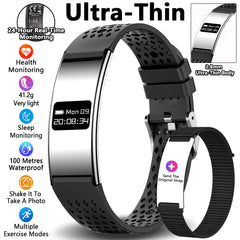 Men/Women Smart Bracelet, Fitness Tracker Smartwatch
