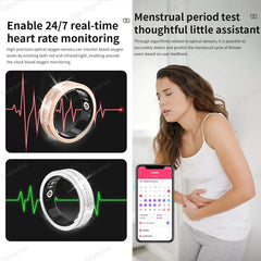 Diamond Fashion Women Smart Ring, Fitness Ring