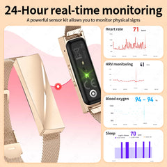 LIGE Stylish Women's Smart Bracelet, Smart Watch, Activity Tracker