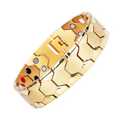 Men Braided Magnetic Bracelet Arthritis Health Energy Bracelet