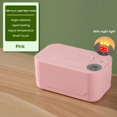 Baby Wet Wipe Heater Warmer with LED Display