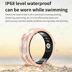 Diamond Fashion Women Smart Ring, Fitness Ring