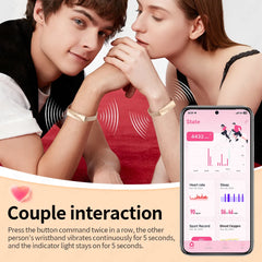 LIGE Stylish Women's Smart Bracelet, Smart Watch, Activity Tracker