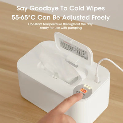 Baby Wet Wipe Heater Warmer with LED Display