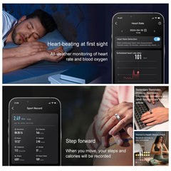 Uhoofit R10 Smart Ring for Men & Women