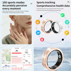 Diamond Fashion Women Smart Ring, Fitness Ring